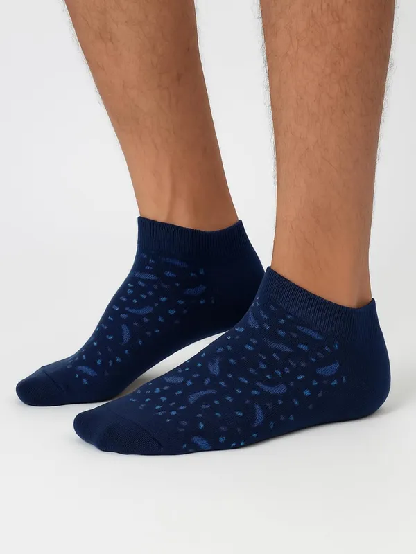 OXYZONE_3_Pair_Combo_Ankle_Length_Socks_for_Men,_Mercerized_Cotton_Cushioned_Heel_&_Toe,_Anti_Bacterial_&_Anti_Odour_Socks_Set_for_Sports,_Gym,_Casual_Wear_-_Multicolour