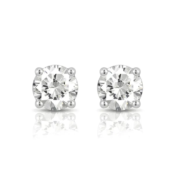 Solitaire_Silver_Studs