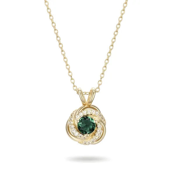 Emerald_Grace_Silver_Pendant