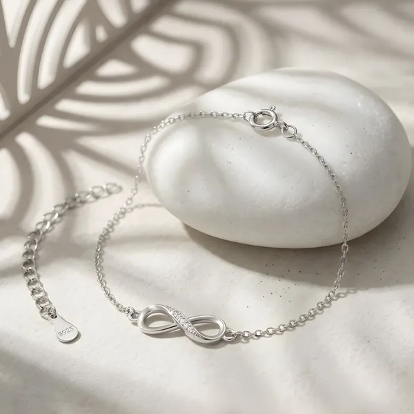 Amor_Infinity_Silver_Anklet