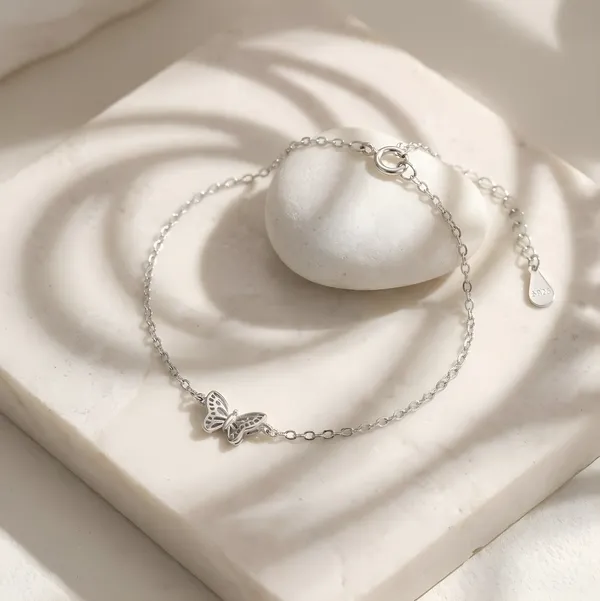 Aurelia_Butterfly_silver_Anklet