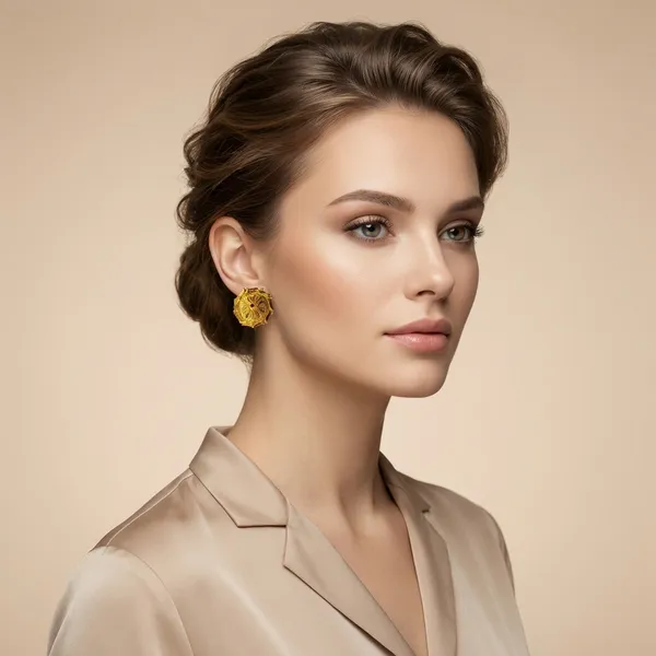 Gold_Alloy_Round_Stud_Earrings_For_Women