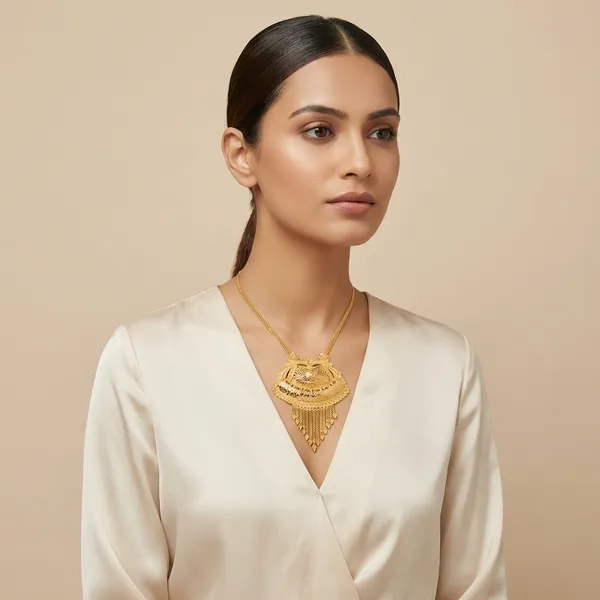 Gold_Alloy_Pendant_For_Women