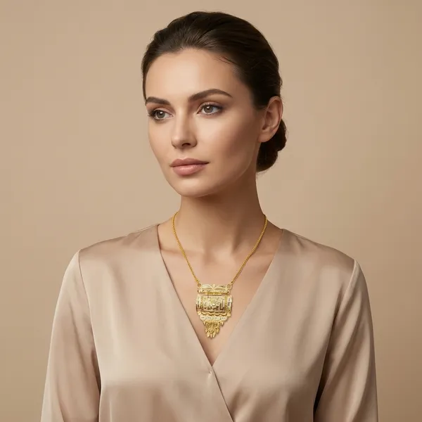 Gold_Alloy_Pendant_For_Women