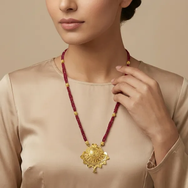 Black_&_Gold_Alloy_with_Beads_Mangalsutra_Necklace_For_Women