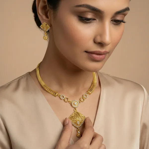 Gold_Alloy_with_Stone_Stone_Necklace_For_Women