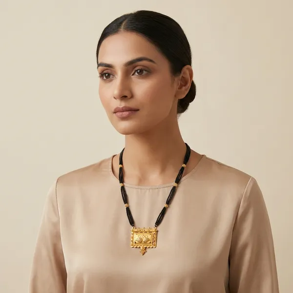 Black_&_Gold_Alloy_with_Beads_Mangalsutra_Necklace_For_Women