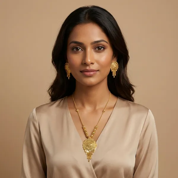 Gold_Alloy_Chain_Pendant_Set_For_Women
