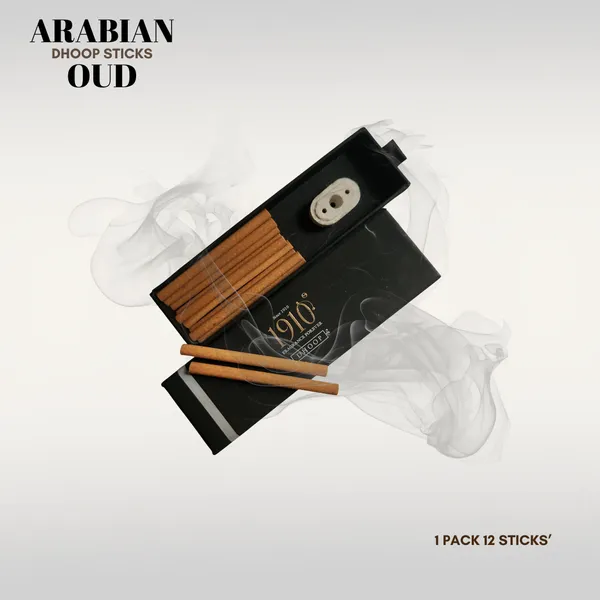 ARABIAN_OUD_Fragrance_Dhoop_Sticks_with_Holder_(Pack_Of_10_Sticks_)