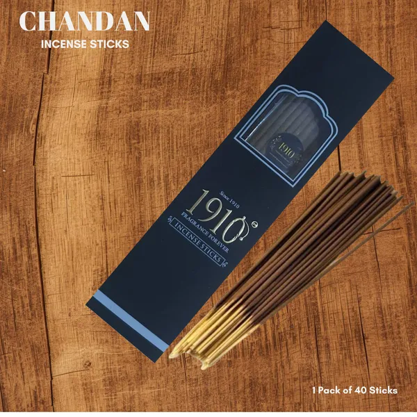 CHANDAN_(_Sandal_)__Fragrance_Agarbatti__Incense_Sticks_with_Holder_(Pack_Of_40_Sticks_)