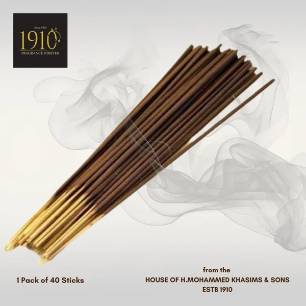 CHANDAN_(_Sandal_)__Fragrance_Agarbatti__Incense_Sticks_with_Holder_(Pack_Of_40_Sticks_)