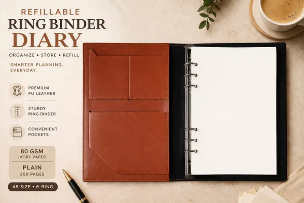 Tan_Prime_Executive_Organiser_with_Ring_Binder