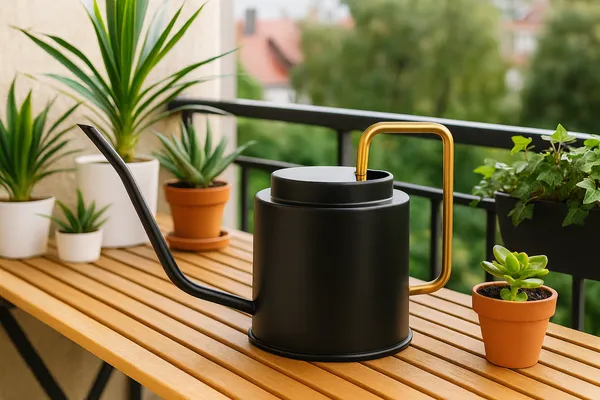 Black_And_Gold_Iron_Water_Drainer_For_Metallic_Pot_Home_Decor_For_Drainage_Control,Prevent_Water_Logging,Plant_Health,Indoor_Use_And_Outdoor_Use