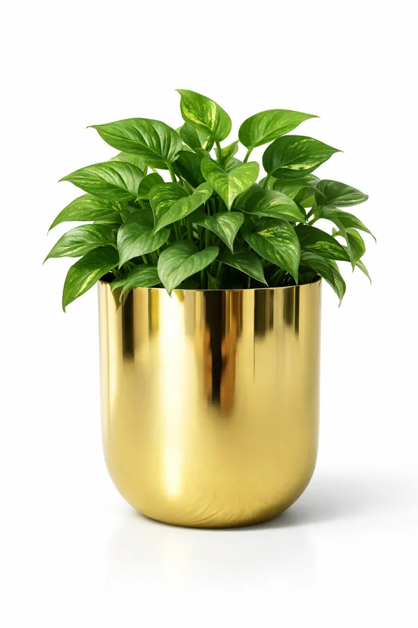 Gold_And_Black_Iron_Metallic_Miniature_Planter_Home_Decor_For_Tiny_Plants,Succulents,Cactus,Desk_Decor_And_Gifting_(Pack_Of_2)