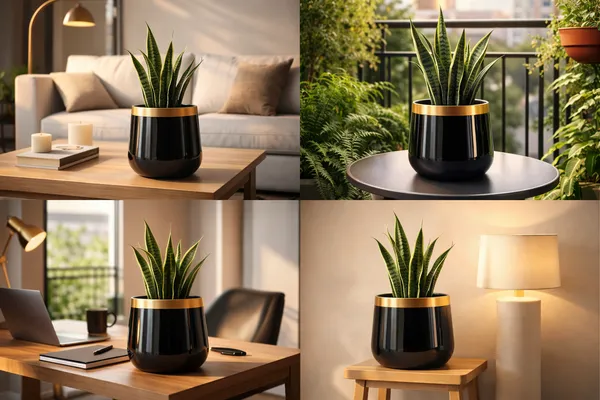 Black_Iron_Orchid_Metal_Planter_Home_Decor_For_Orchids,Flowering_Plants,Table_Decor,Indoor_Use_And_Gifting