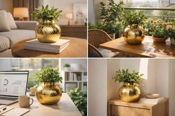 Rose_Gold_Iron_Seraphine_Pot_With_Stand_Home_Decor_For_Indoor_Plants,Living_Room_Decor,Bedroom_Decor,Corner_Decor_And_Statement_Piece