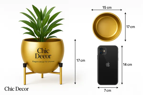 Gold_Iron_Seraphine_Pot_With_Stand_Home_Decor_For_Indoor_Plants,Living_Room_Decor,Bedroom_Decor,Corner_Decor_And_Statement_Piece