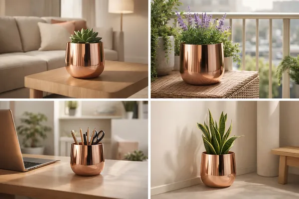 Rose_Gold_Iron_Orchid_Metal_Planter_Home_Decor_For_Orchids,Flowering_Plants,Table_Decor,Indoor_Use_And_Gifting