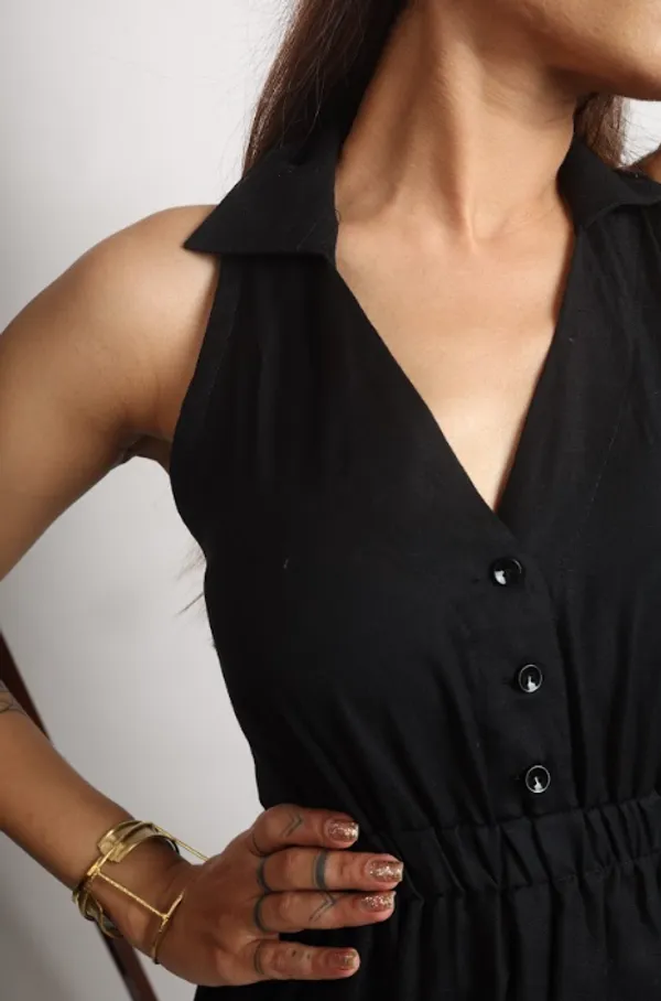 Black_Flynn_Pure_Linen_Dress_For_Women
