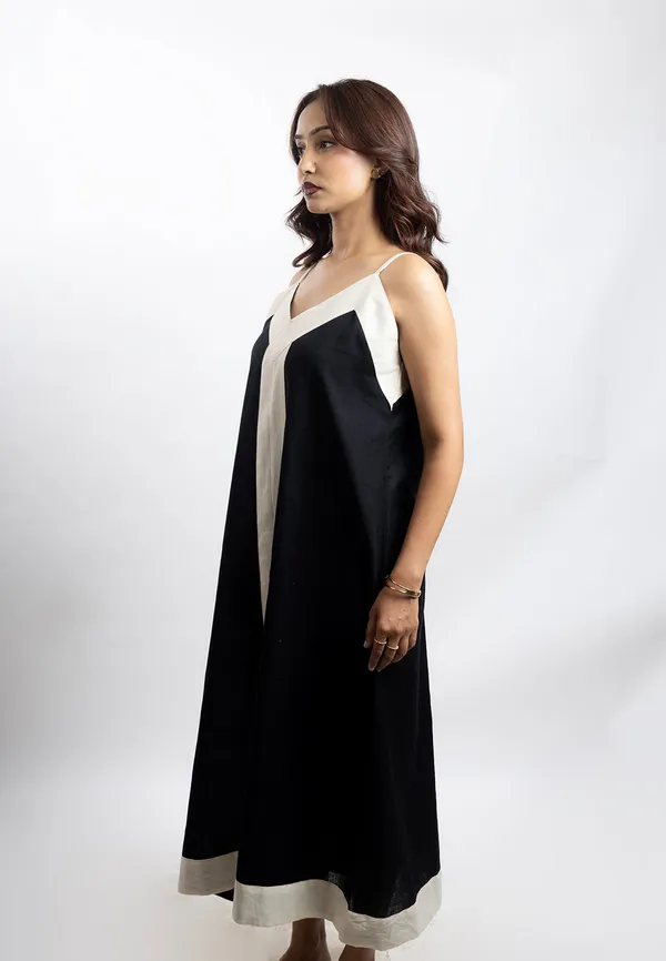 Elan_Black_Cotton_Dresses_For_Women