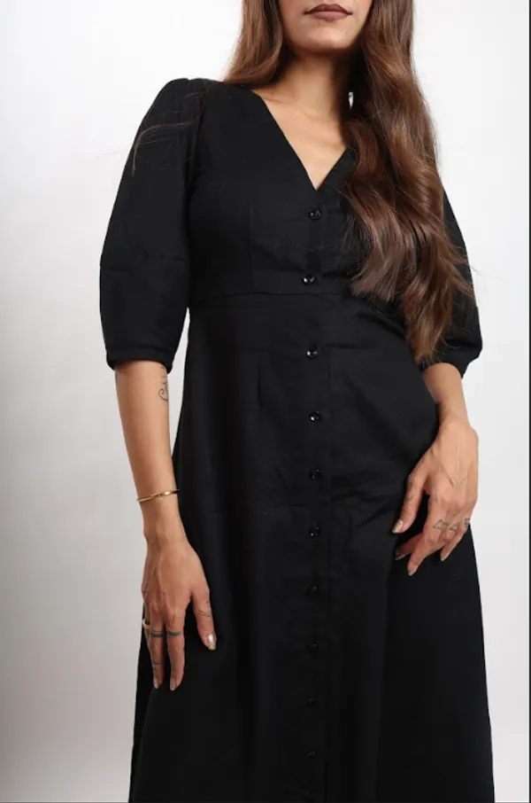 Black_Wren_Pure_Linen_Dress_For_Women
