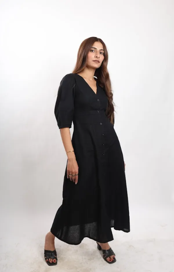 Black_Wren_Pure_Linen_Dress_For_Women
