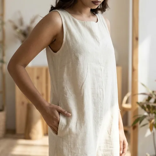 Alma_Off_White_Cotton_Jumpsuit_For_Women