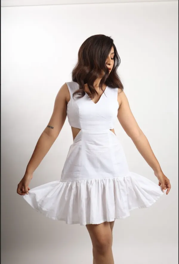 White_Lune_Pure_Linen_Dress_For_Women