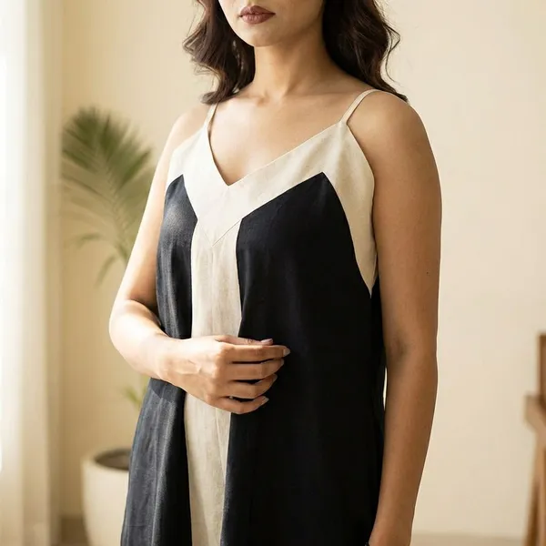 Elan_Black_Cotton_Dresses_For_Women