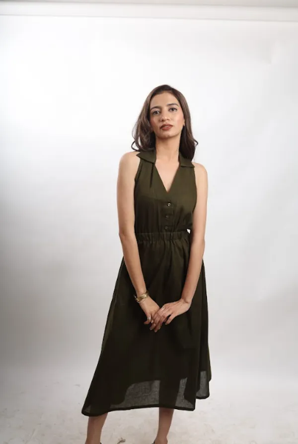 Green_Aster_Pure_Linen_Dress_For_Women