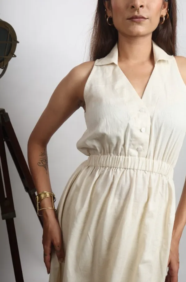 Off_White_Mirth_Pure_Linen_Dress_For_Women