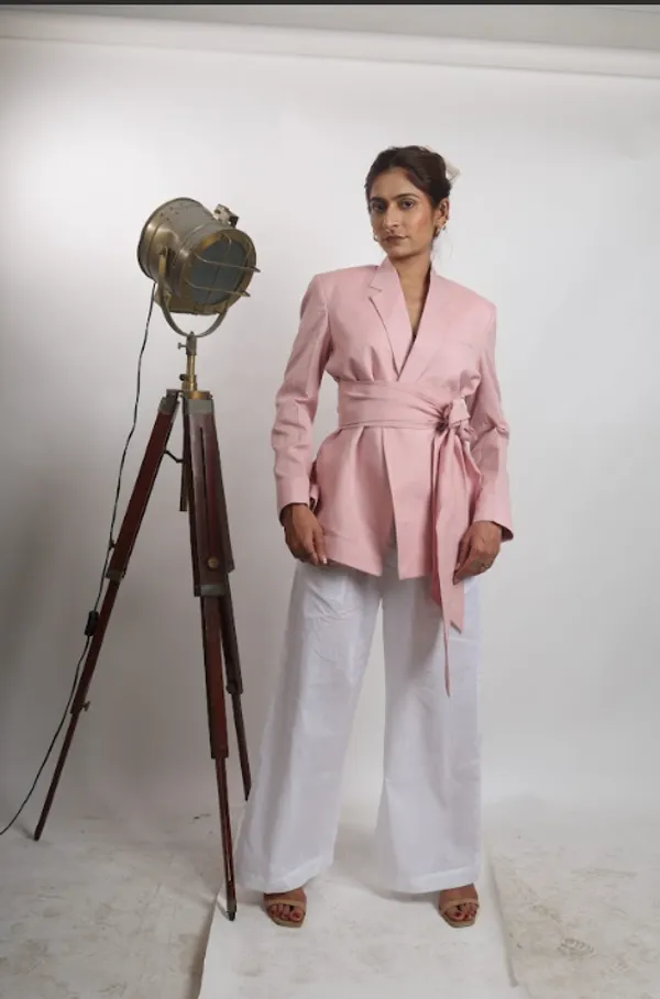 Pink_Whim_Pure_Linen_Blazer_For_Women