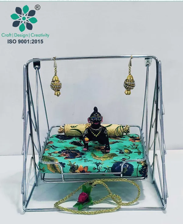 Decorative_Krishna_Jhula_With_Floral_Cushion_Hanging_Bells_Metal_Frame_Miniature_Swing_For_Pooja_Home_Decor_For_Pooja_Decoration