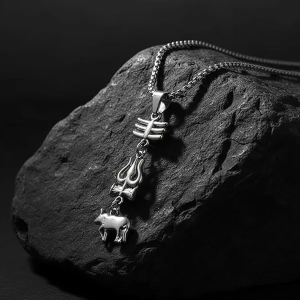 Shiva_Silver_Metal_Necklace_For_Men_And_Women