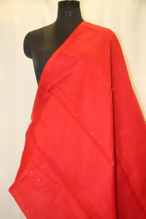 Cotton_Silk_With_Sequence_Red