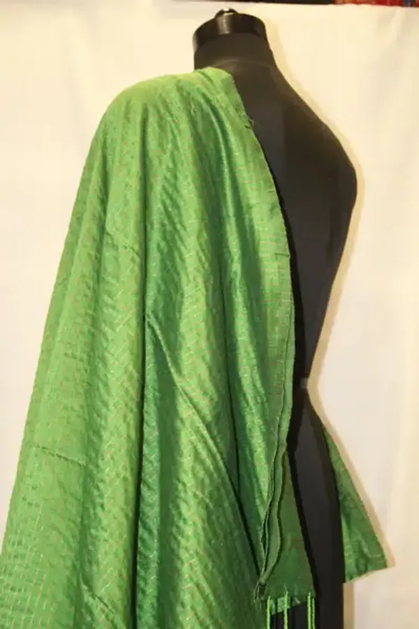 Khadi_Cotton_Zari_Stripes_Light_Green