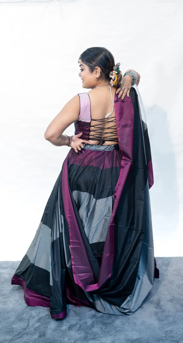 Lehenga_Multicolor_Black