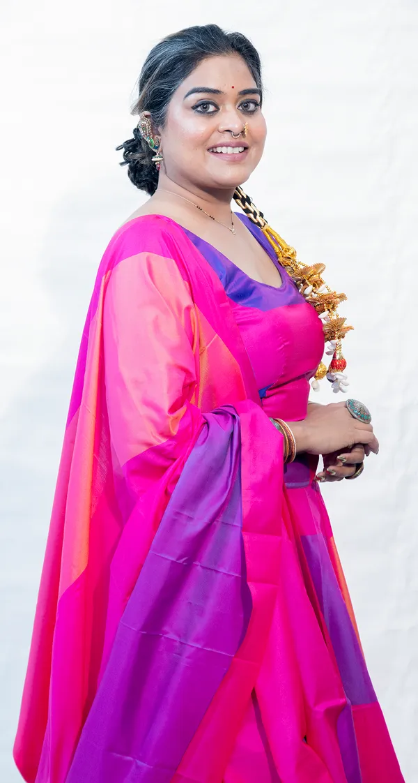Lehenga_Multicolor_Fuchsia