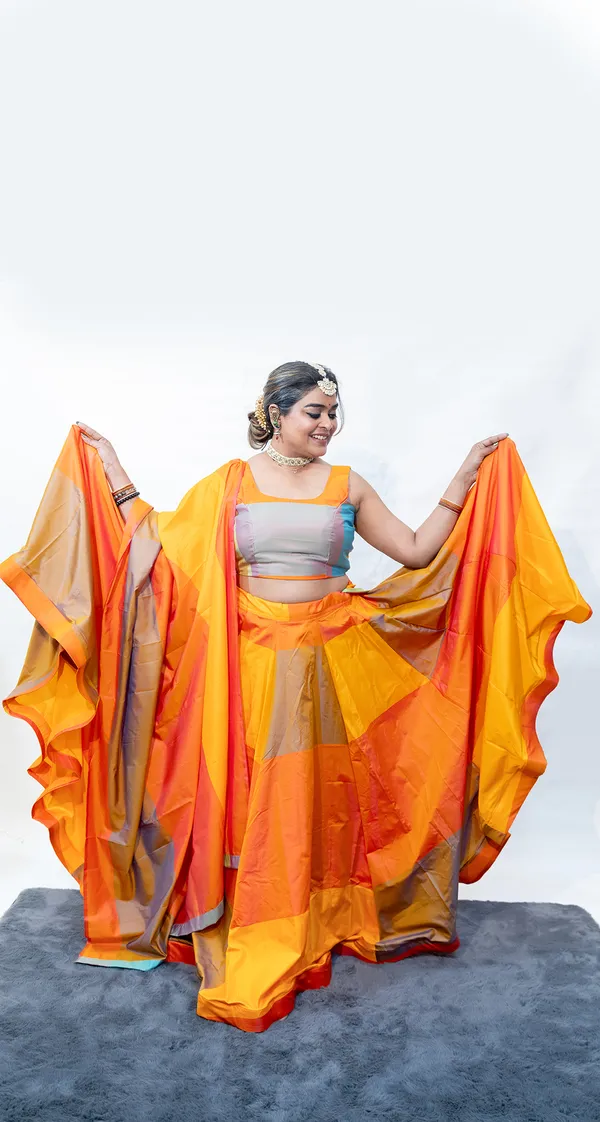 Lehenga_Multicolor_Yellow