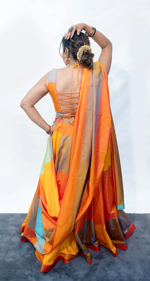 Lehenga_Multicolor_Yellow