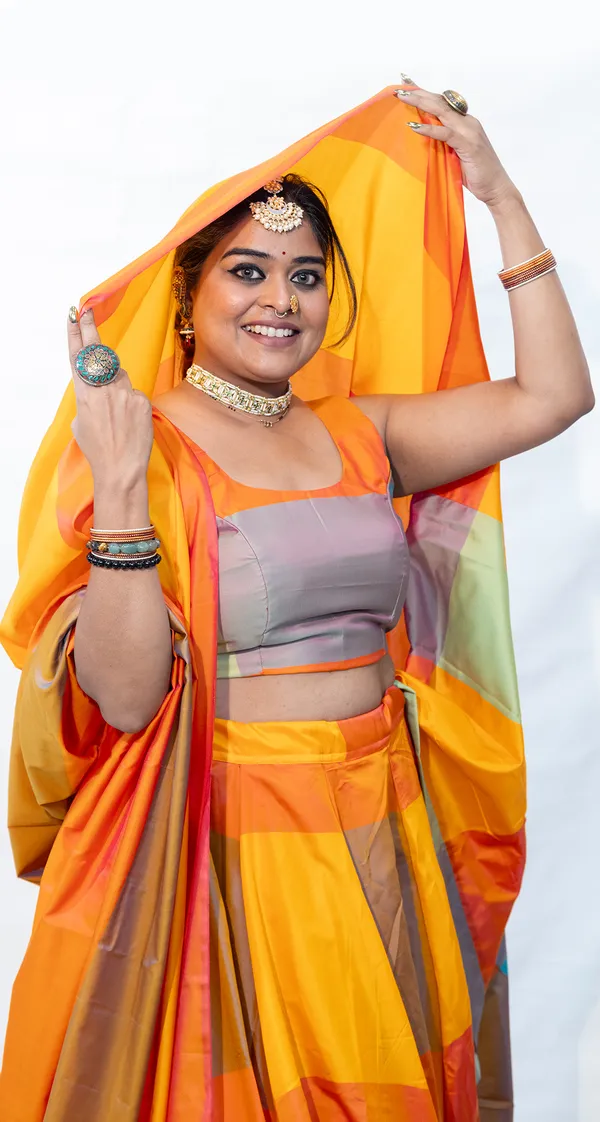 Lehenga_Multicolor_Yellow