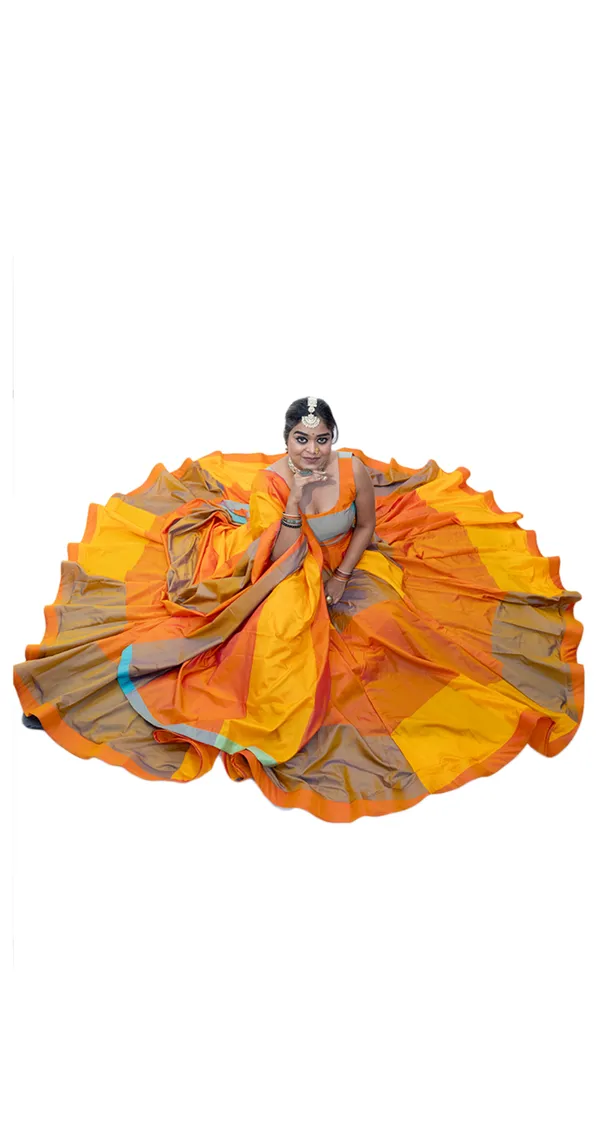 Lehenga_Multicolor_Yellow