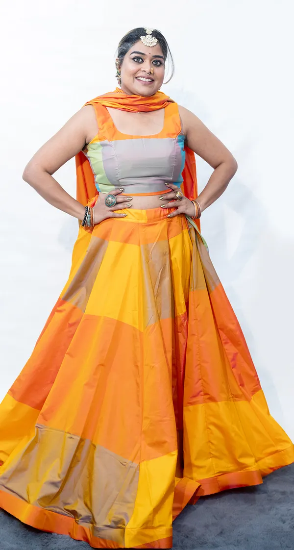 Lehenga_Multicolor_Yellow