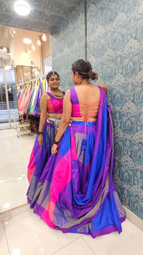 Lehenga_Multicolor_Purple