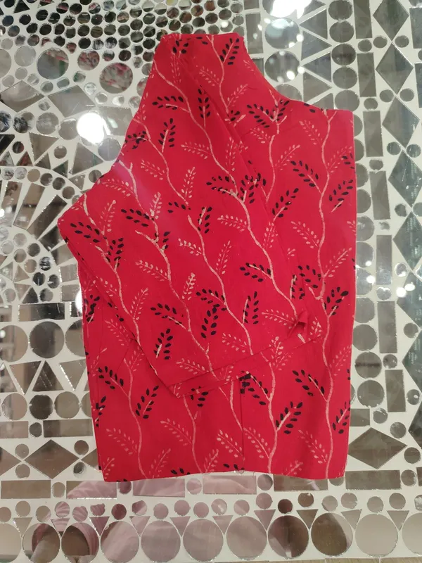 Blouse_Regular_Non_Padded_With_Sleeves_Cotton