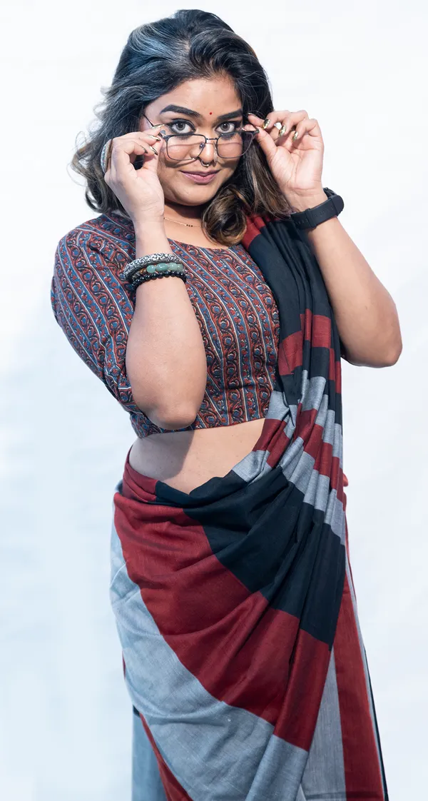 Khadi_Cotton_Mc_Stripes_Maroon_Grey_Black