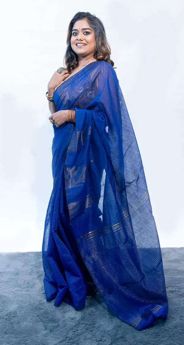 Cotton_Silk_Temple_Border_Blue