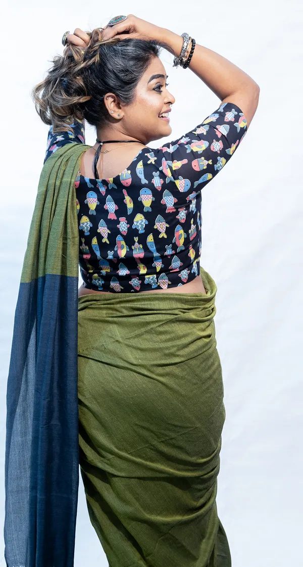 Khadi_Cotton_Contrast_Palla_Light_Green_And_Grey