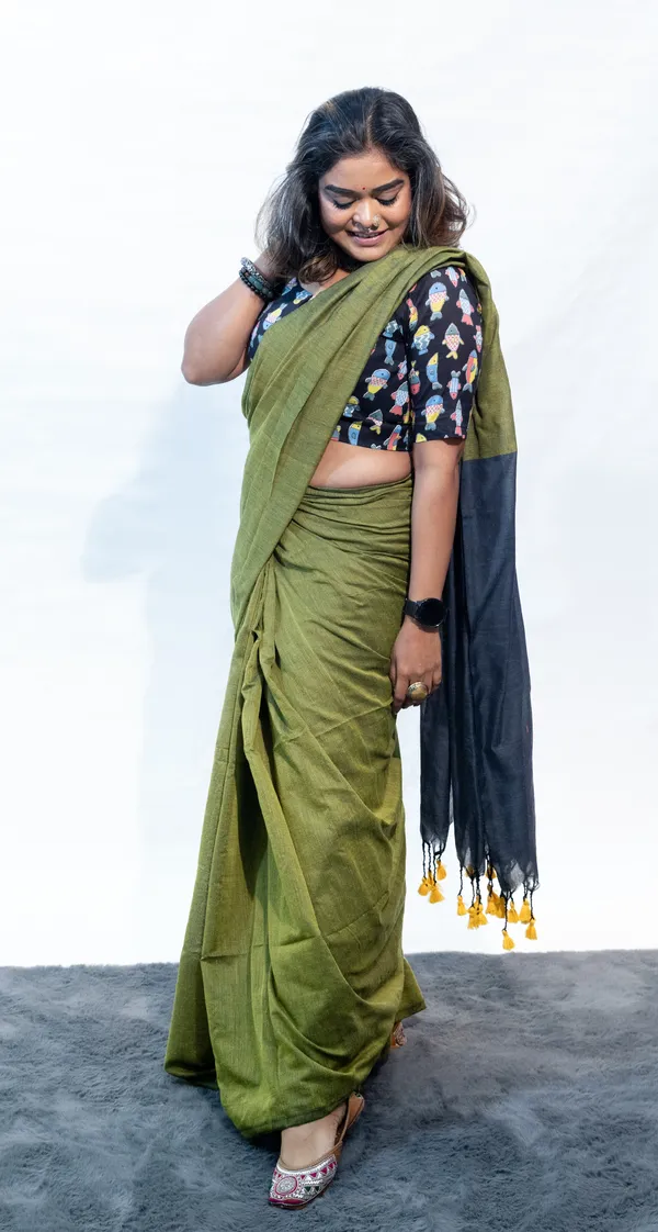 Khadi_Cotton_Contrast_Palla_Light_Green_And_Grey