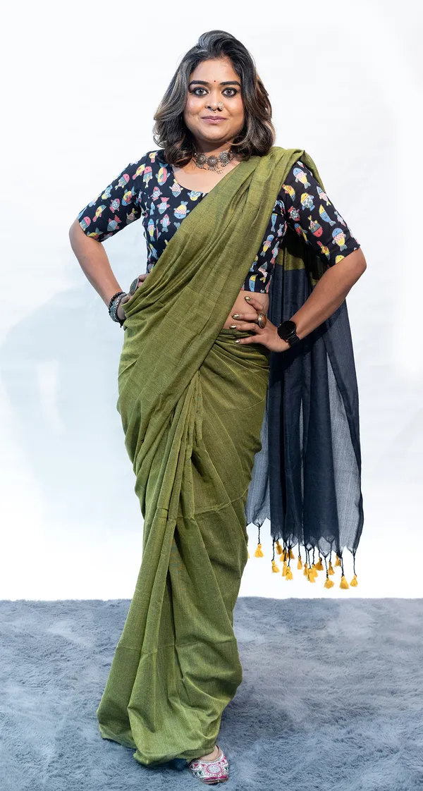Khadi_Cotton_Contrast_Palla_Light_Green_And_Grey